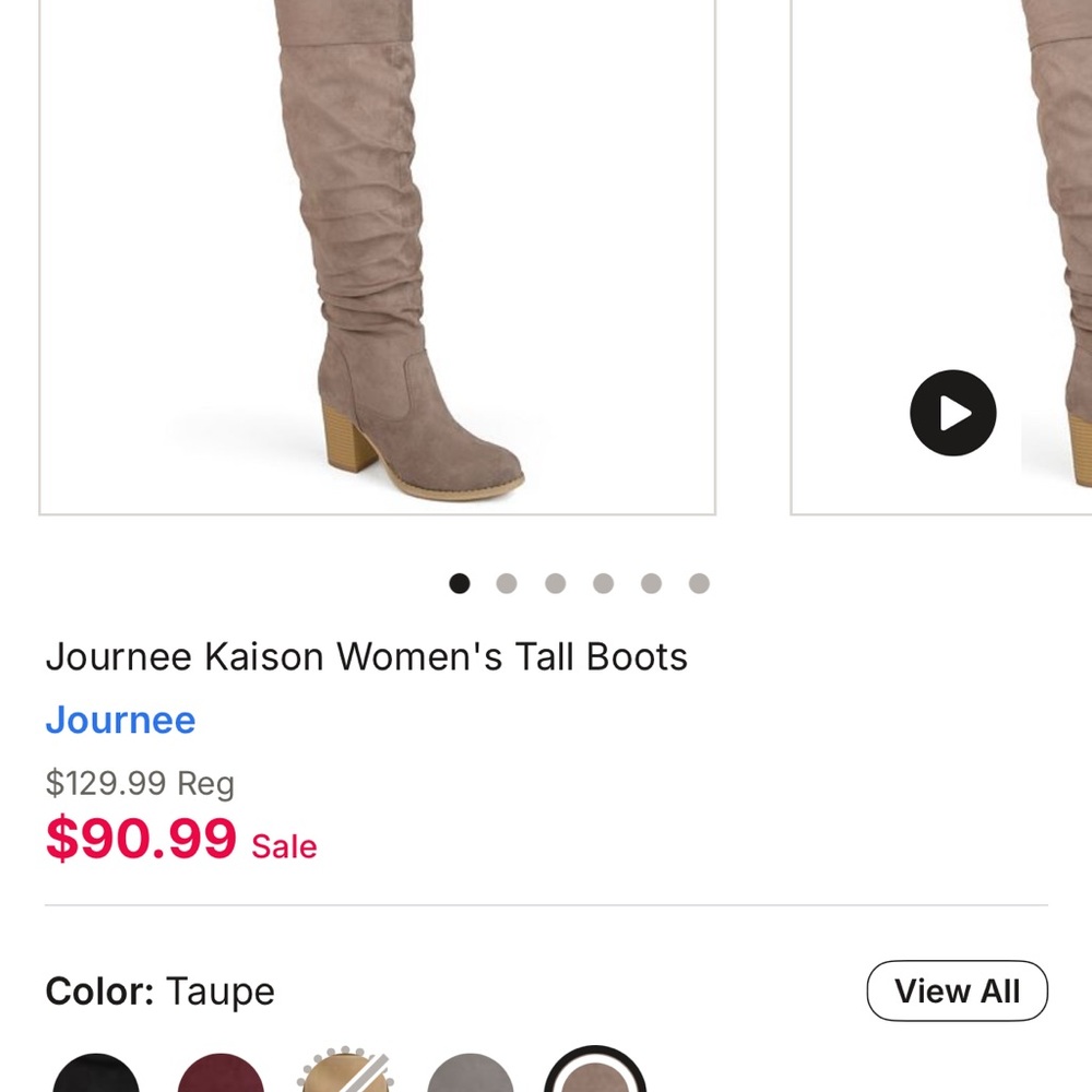 Kaison Women's Tall Boots - Taupe